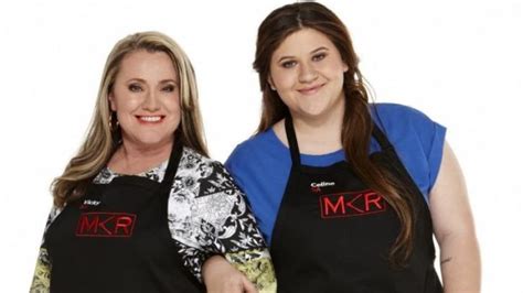 celine mkr|MKR's Vicky and Celine quit show due to food poisoning.